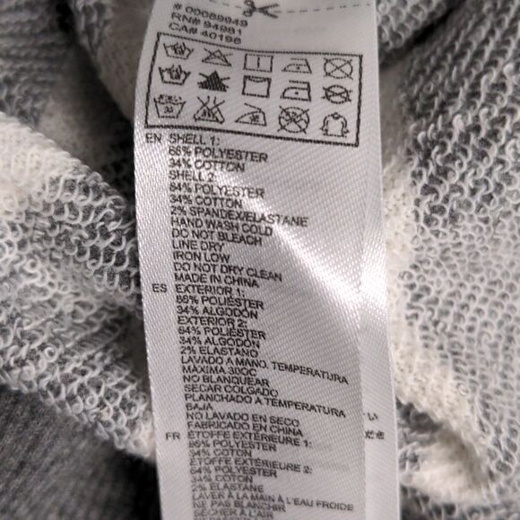 Forever 21 Gray and White Striped Crewneck - Picture 4 of 4